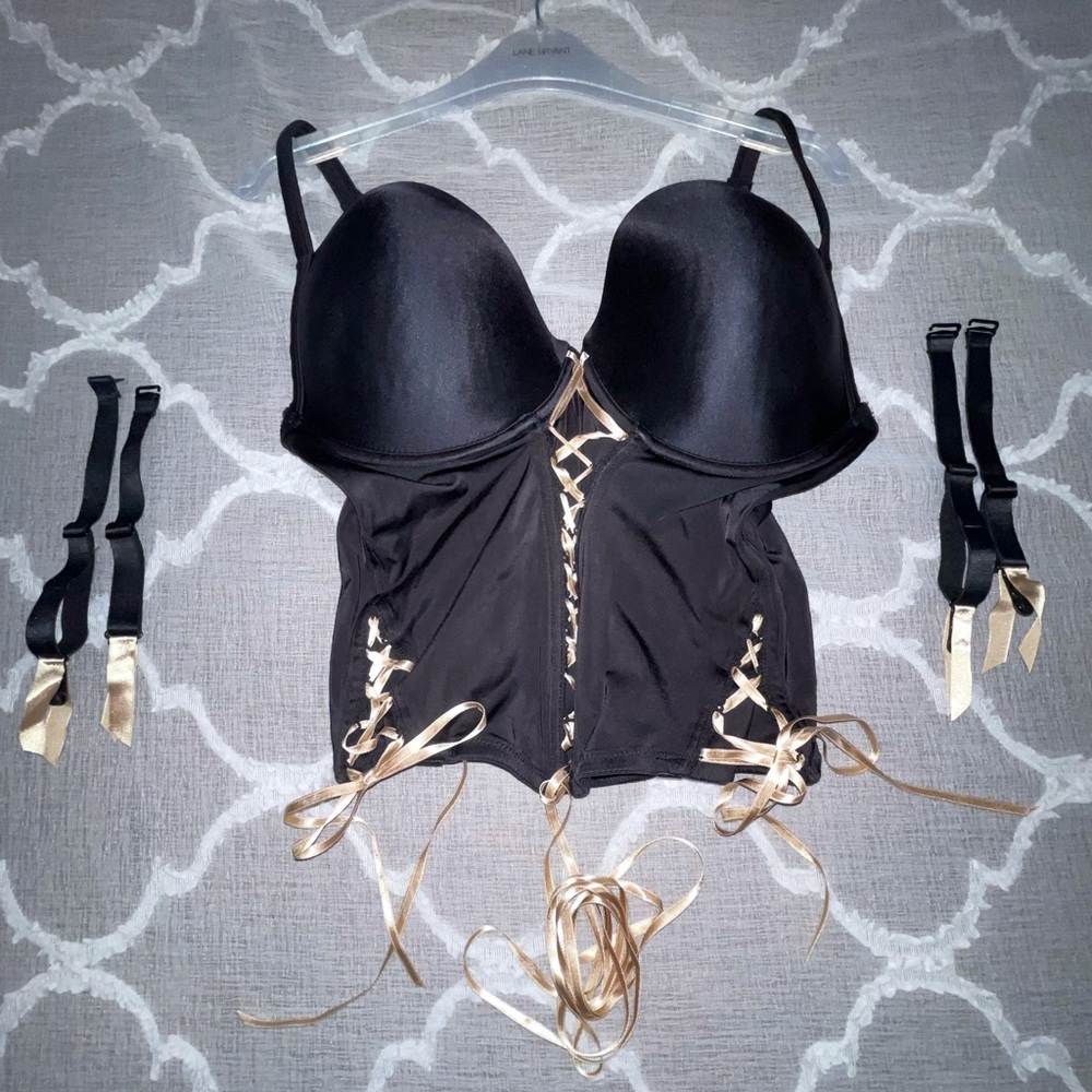 🔥Lane Bryant 🔥Cacique Bustier/Garter Size 18/20